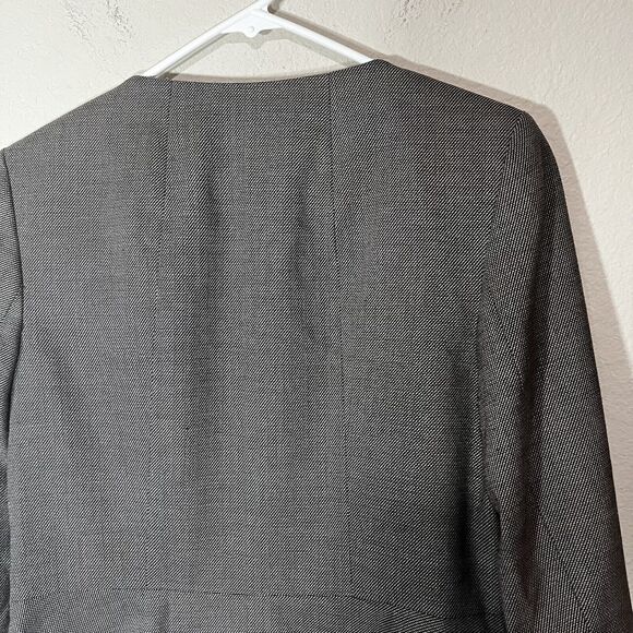 Talbots Womens Blazer Jacket Brown Taupe Four Button Career Sz 6 - Picture 9 of 9